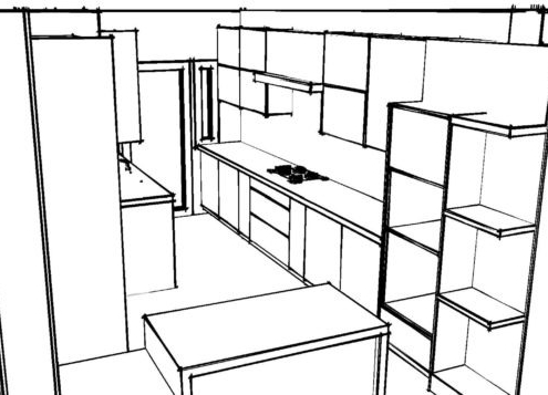 طراحی کابینت آشپزخانه