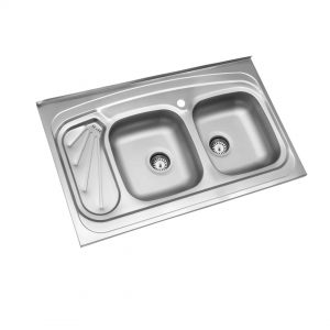 سینک دو لگنه نیمه فانتزی 200 روکار