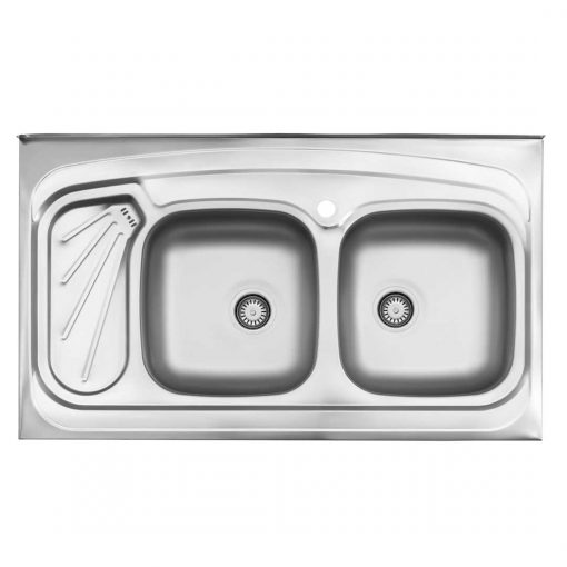 سینک دو لگنه نیمه فانتزی -200- روکار