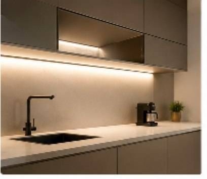 نور زیر کابینت دیواری