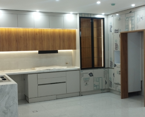 نورپردازی کابینت آشپزخانه